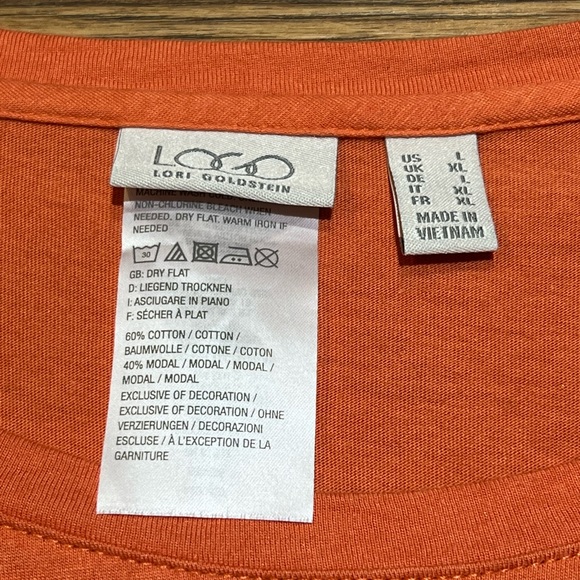 Logo by Lori Goldstein Blouse Size Large - Picture 4 of 5